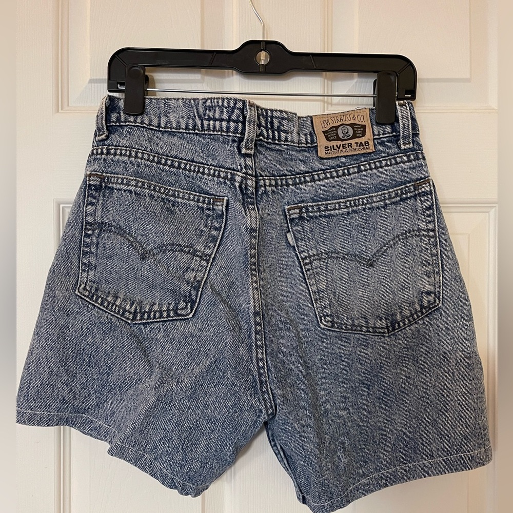 Vintage Levi’s Jean Shorts Silver Tab